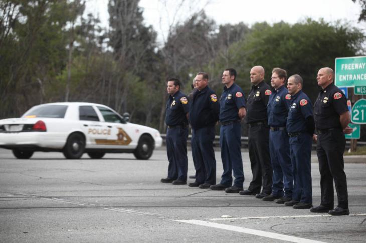San Bernardino Sheriff's Funeral