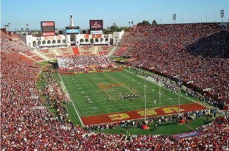 Los Angeles Memorial Coliseum in 2008.