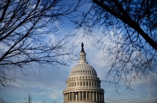 The U.S. Capitol Building's dome is seen in Washington, D.C.