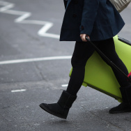 Commuters Take To The Road And Rail In The Annual Christmas Getaway