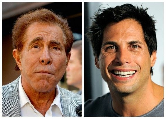 File photos showing casino mogul Steve Wynn (L) and "Girls Gone Wild" founder Joe Francis (R). A judge has cut casino mogul Steve Wynn's slander verdict against "Girls Gone Wild" founder Joe Francis by $21 million, more than half of the original $40 million jury verdict. A jury found that Francis slandered Wynn when he claimed the casino mogul threatened to kill him and bury him in the desert.