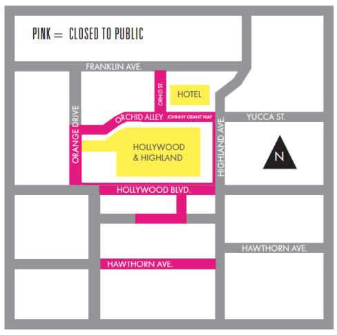 Oscar street closures