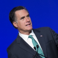 US Repulican presidential candidate Mitt