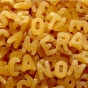 ALPHABET SOUP PASTA LETTERS