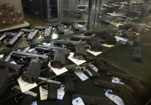 Gun sales are up in California