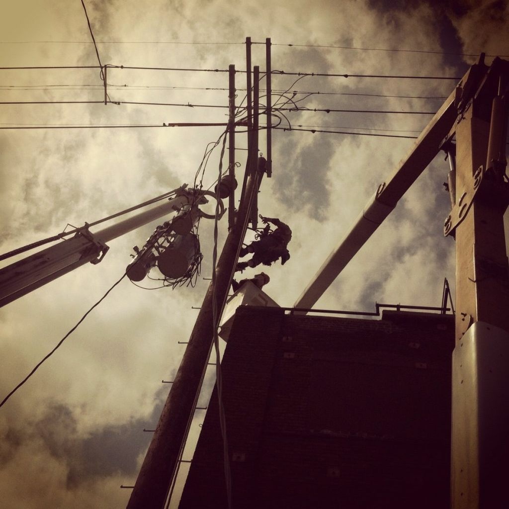No getting around it, maintaining lines and poles is skilled labor-intensive work.