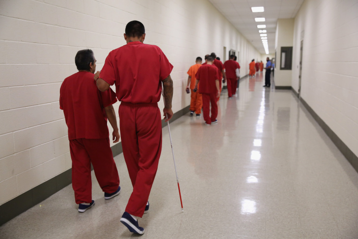 ICE Holds Immigrants At Adelanto Detention Facility