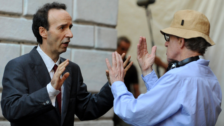 US film director Woody Allen speaks to I