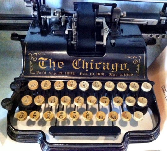 Soboroff typewriter
