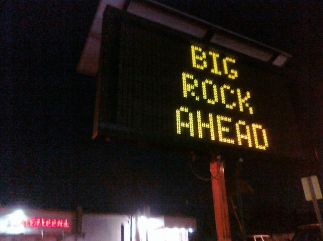 big rock ahead lacma levitated mass
