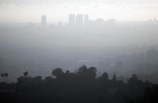 A view of downtown Los Angeles,Californi