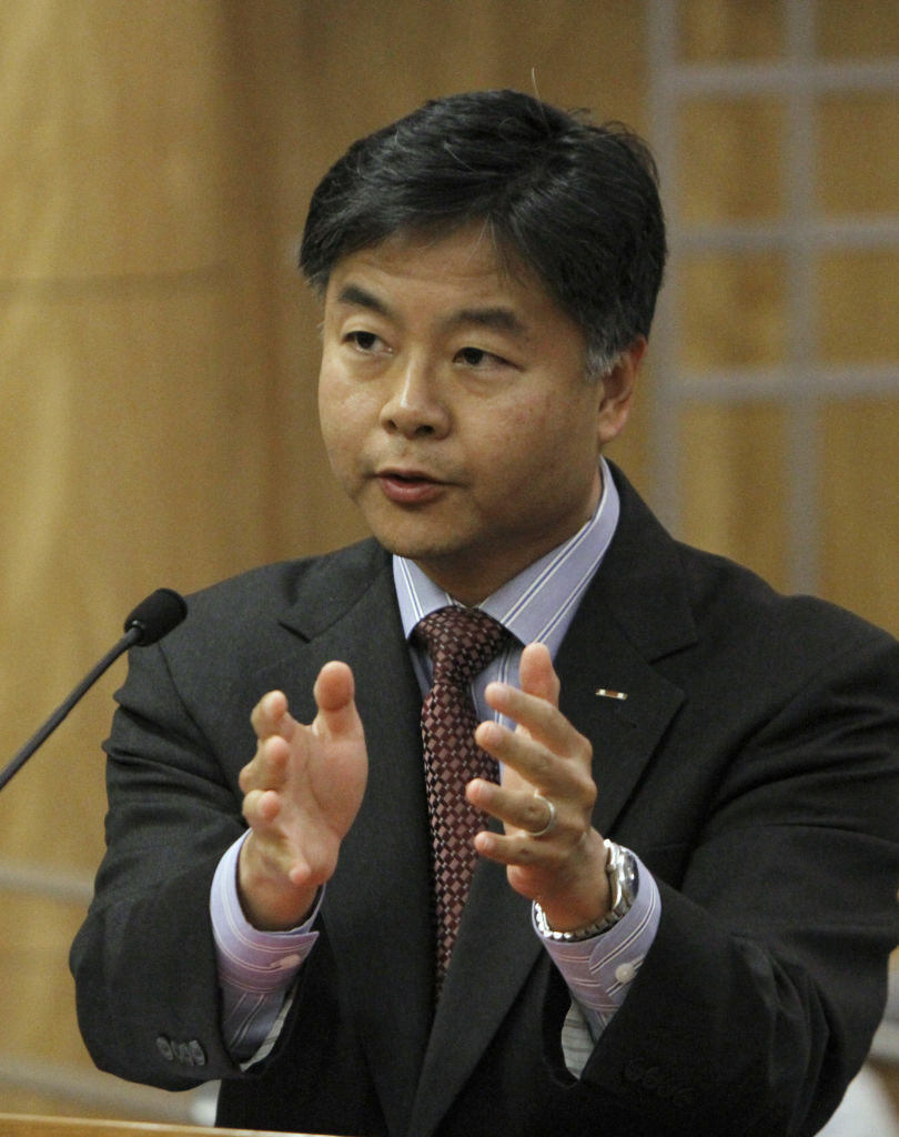 State Sen. Ted Lieu, D-Torrance, urged lawmakers to approve his bill to ban a controversial form of psychotherapy aimed at making gay people straight during a hearing at the Capitol in Sacramento on Tuesday, May 8. The bill, SB 1172, was passed by the Senate Judiciary Committee 3-1.