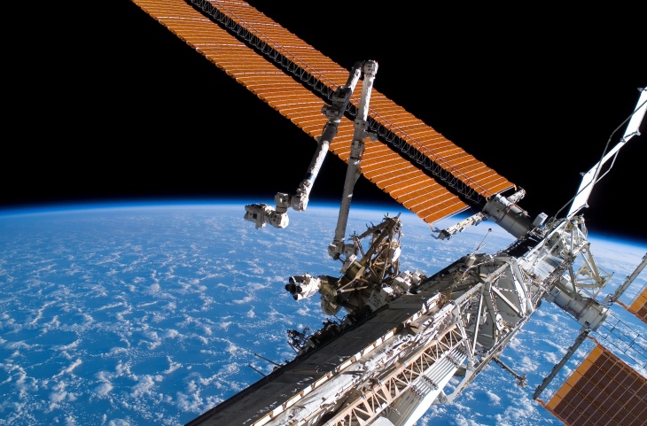 Space Shuttle Endeavour In Space