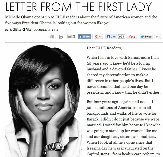 First Lady Michelle Obama and Ann Romney have made magazines a platform for courting women voters.