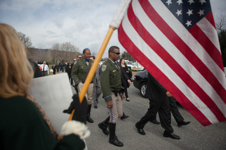 San Bernardino Sheriff's Funeral
