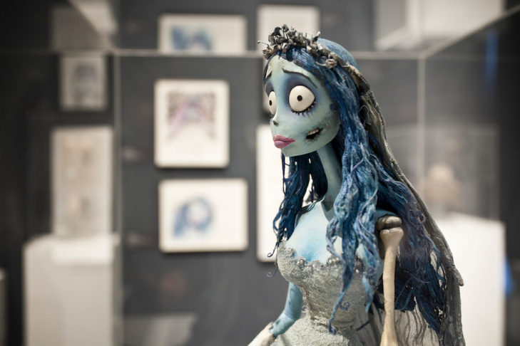 Installation view of Emily Puppet (Corpse Bride), 2005.