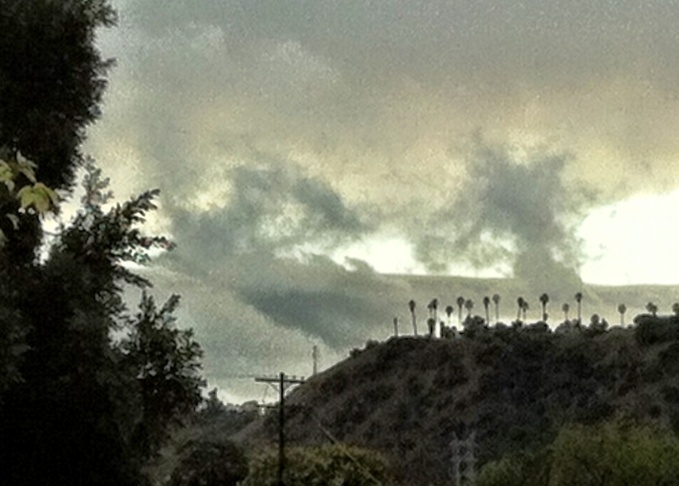 Rain in Los Angeles