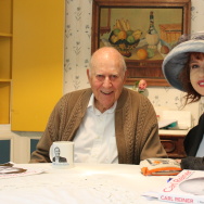Carl Reiner and Patt Morrison