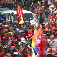VENEZUELA-CHAVEZ-DEATH-FUNERAL-CORTEGE