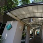 A view of the entrance to building 10 at
