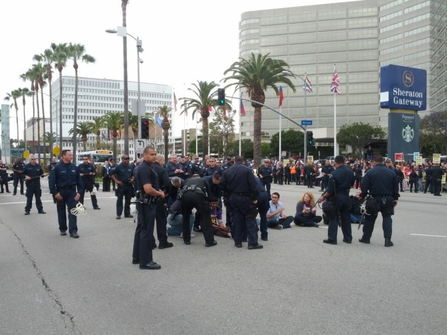 May Day Rally LAX