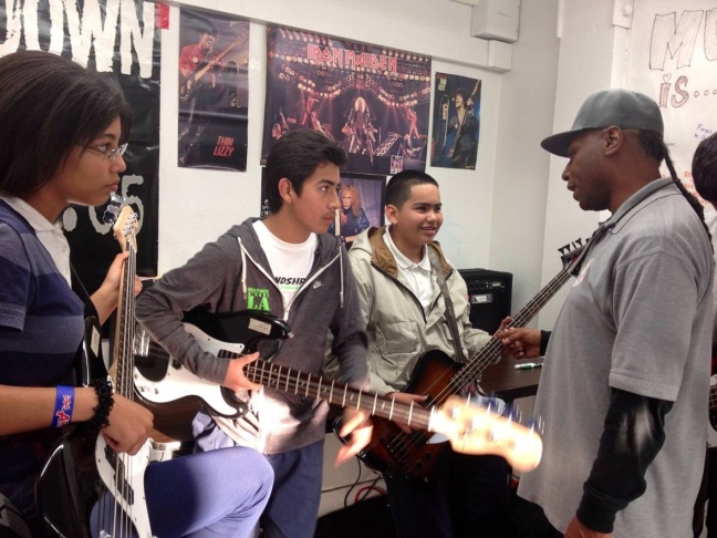 LeConte Middle School Rock Band Workshop