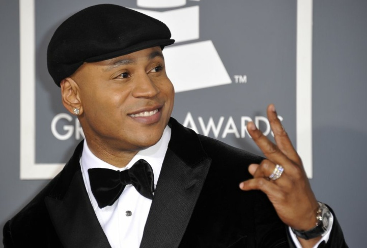 LL Cool J arrives at the Staples Center