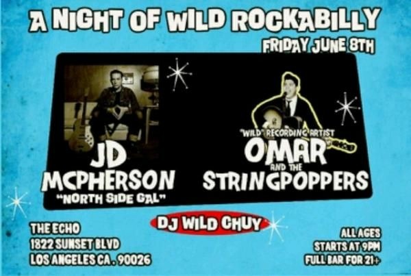 JD Mcpherson Omar and Stringpoppers Flyer