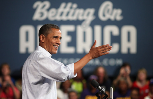 Barack Obama Goes On 2-Day Campaign Swing In Ohio And Pennsylvania