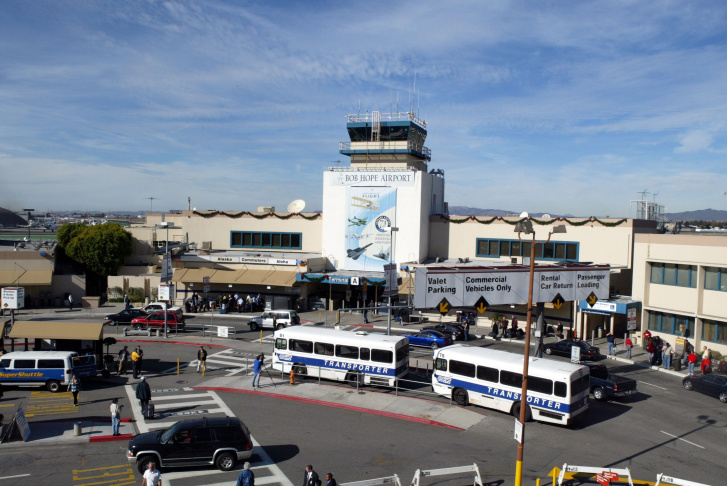 Bob Hope Airport dedication ceremony