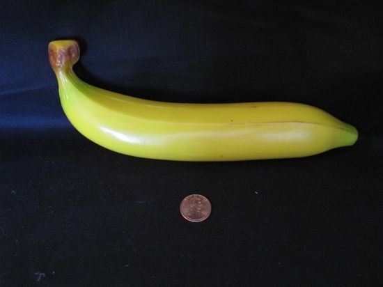 plastic banana from Significant Objects