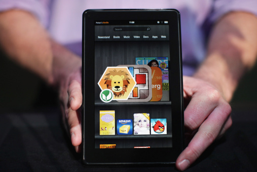 Amazon Introduces New Tablet At News Conference In New York