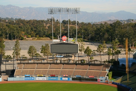 Dodger Stadium Bleachers
