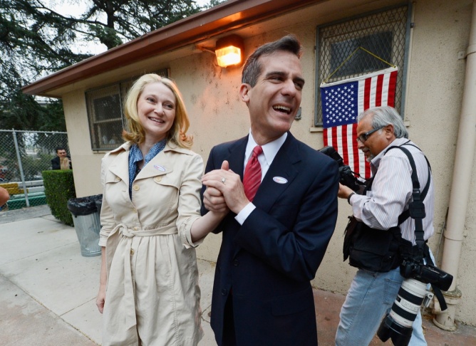 Mayoral Election Held In Los Angeles