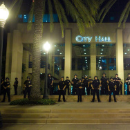 Anaheim Residents Protest Police Shootings Over Weekend