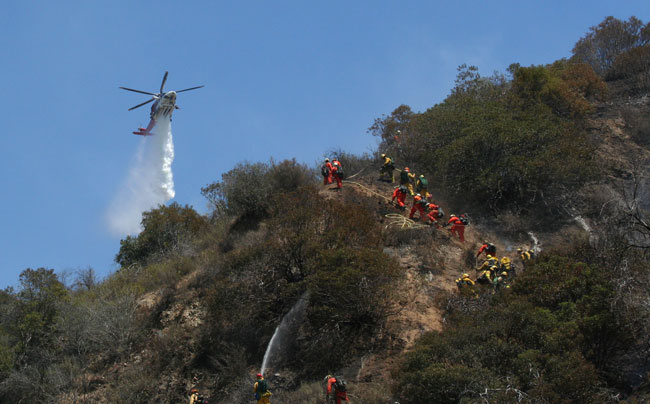 Burbank fire