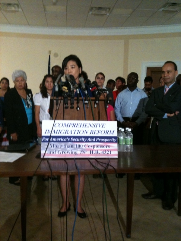 Congresswoman Judy Chu talks about immigration reform