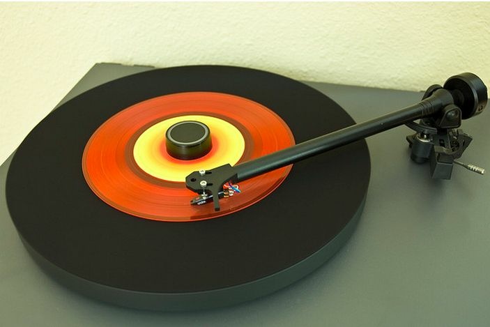 record player