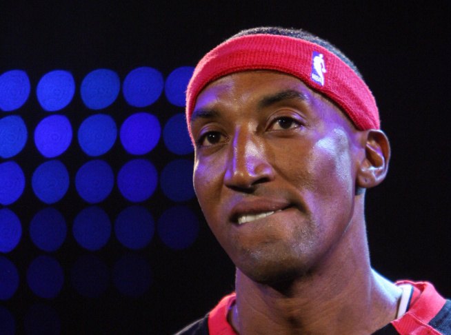 Former Chicago Bulls star Scottie Pippen