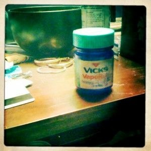 A vintage jar of Vivaporu, May 2010