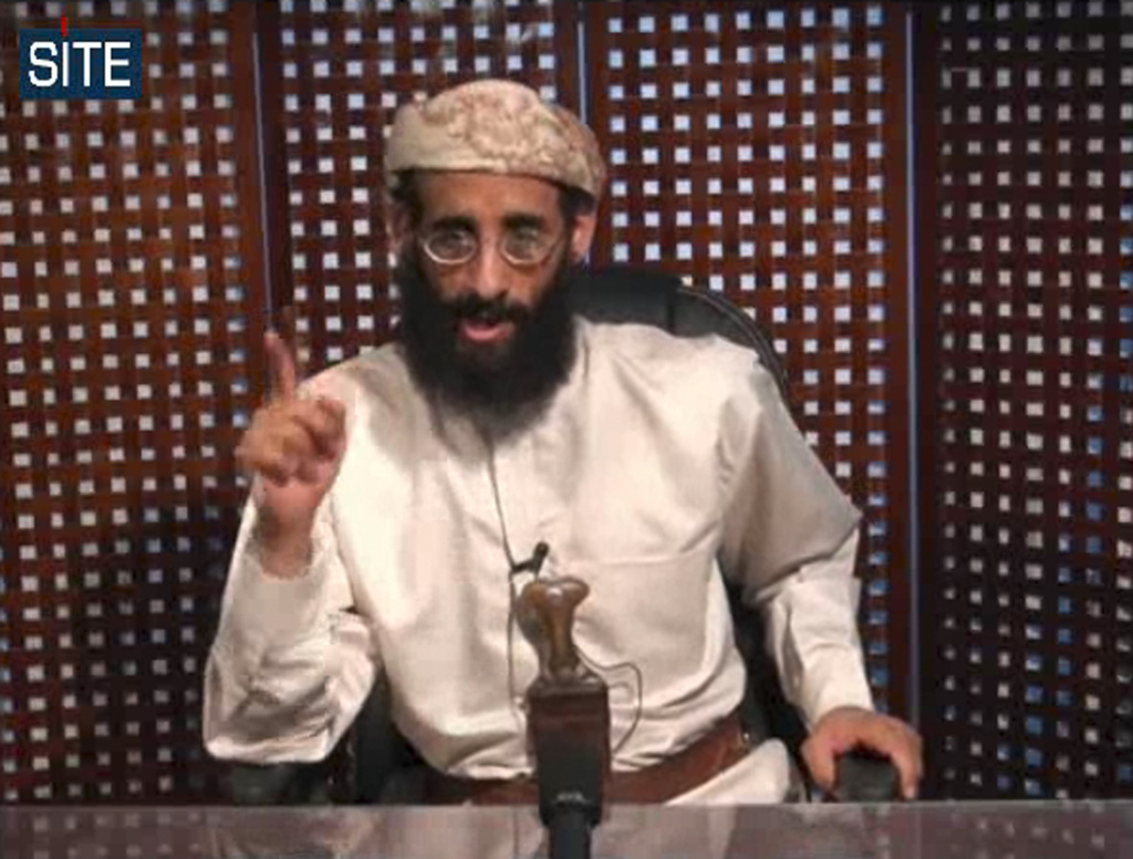Anwar al-Awlaki, an al-Qaida leader born in the United States, speaks in a video message posted on radical websites. A previously secret memo released by a New York court lays out the legal justification for the drone-strike killing of al-Awlaki in Yemen in September 2011.