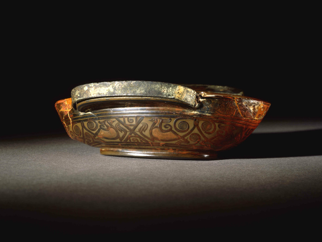 Chinese Han lacquer cup, China, 200BC - 200AD.