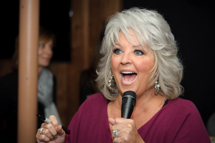 Paula Deen Signs Copies Of "Paula's Southern Cooking Bible"
