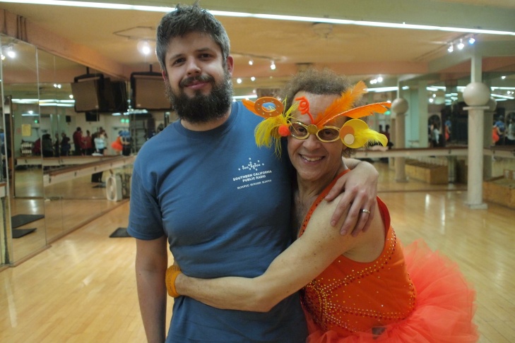 Kevin Ferguson with Richard Simmons
