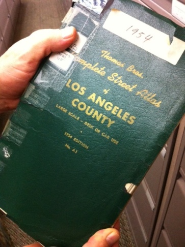 An old Thomas Guide