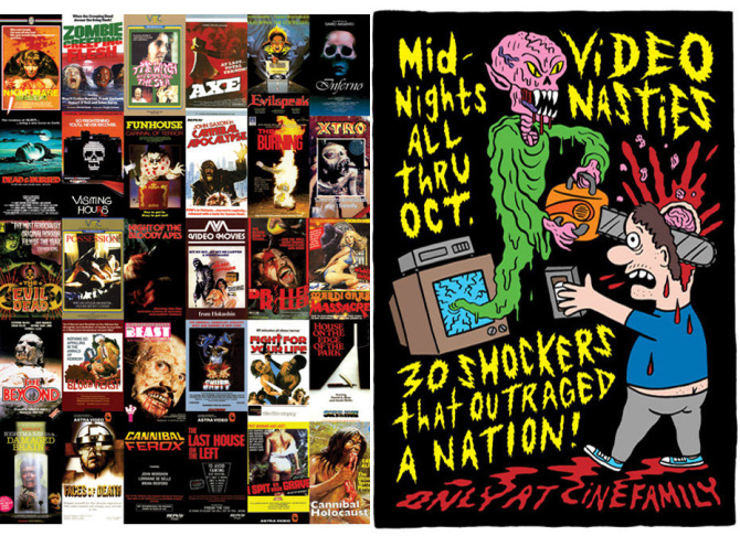 Cinefamily video nasties