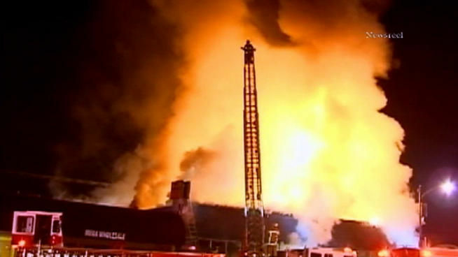 Burbank Tobacco Fire