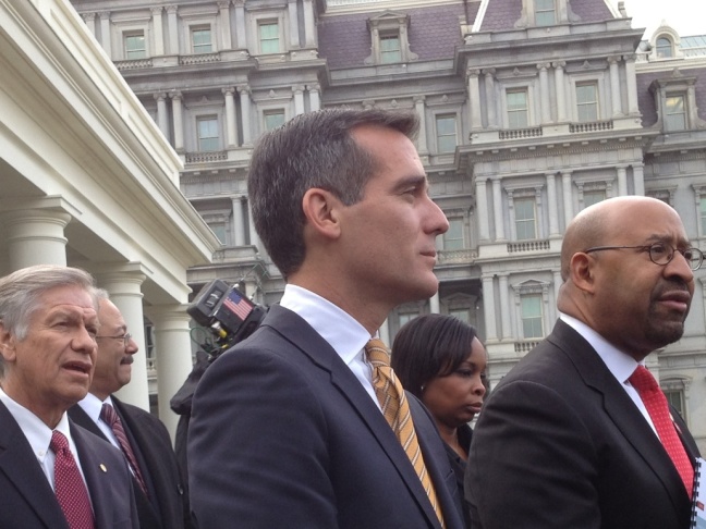 LA Mayor Eric Garcetti