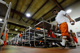 Inside California's Chino State Prison.