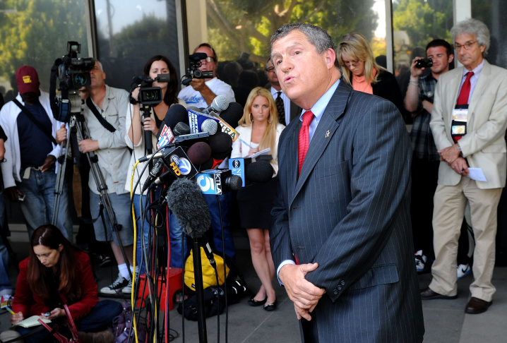 Steve Whitmore at Lindsay Lohan Probation Hearing